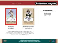 Image for 2022/23 Upper Deck Parkhurst Champions Hockey Hobby 12-Box Case