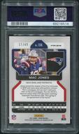 Image for 2021 Panini Prizm Football #336 Mac Jones Rookie Prizms Purple Power #17/49 PSA 9 (MINT)