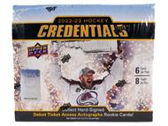 Image for 2022/23 Upper Deck Credentials Hockey Hobby Box