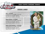 Image for 2021 Topps Chrome Tennis Hobby Box