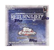 Image for 2023 Topps Star Wars: Return of the Jedi Chrome Sapphire Edition Hobby Box