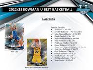 Image for 2022/23 Bowman University's Best Basketball Hobby Box
