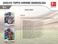 Image for 2022/23 Topps Chrome Bundesliga Soccer Hobby 12-Box Case