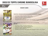 Image for 2022/23 Topps Chrome Bundesliga Soccer Hobby 12-Box Case