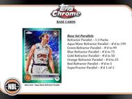 Image for 2022/23 Topps Chrome NBL Basketball Hobby 12-Box Case