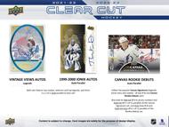 Image for 2022/23 Upper Deck Clear Cut Hockey Hobby 30-Box Case