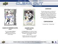 Image for 2022/23 Upper Deck Clear Cut Hockey Hobby 30-Box Case