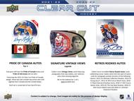 Image for 2022/23 Upper Deck Clear Cut Hockey Hobby 30-Box Case