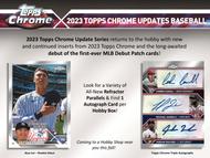 Image for 2023 Topps Chrome Update Series Baseball Hobby Box