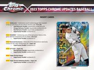 Image for 2023 Topps Chrome Update Series Baseball Hobby Box