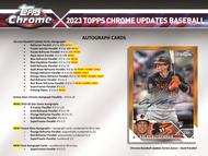 Image for 2023 Topps Chrome Update Series Baseball Hobby Box