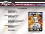 Image for 2023 Topps Chrome Update Series Baseball Hobby Box