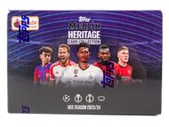 Image for 2023/24 Topps Merlin Heritage UEFA Club Competitions Soccer Hobby Box