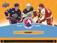 Image for 2023/24 Upper Deck AHL Hockey Hobby 24-Box Case