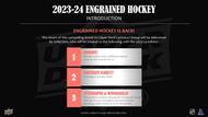 Image for 2023/24 Upper Deck Engrained Hockey Hobby Box