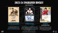 Image for 2023/24 Upper Deck Engrained Hockey Hobby Box