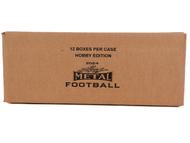 Image for 2024 Leaf Metal Football Hobby 12-Box Case