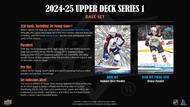 Image for 2024/25 Upper Deck Series 1 Hockey Hobby 12-Box Case
