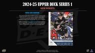 Image for 2024/25 Upper Deck Series 1 Hockey Hobby 12-Box Case