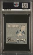 Image for 1999 Pokemon Charizard Stickers Series 1 #6 PSA 9