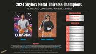 Image for 2024 Upper Deck Skybox Metal Universe Champions Hobby Box
