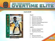 Image for 2023/24 Topps Chrome Overtime Elite Basketball Hobby 12-Box Case