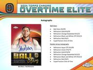Image for 2023/24 Topps Chrome Overtime Elite Basketball Hobby 12-Box Case