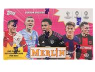 Image for 2023/24 Topps Chrome Merlin UEFA Club Competitions Soccer Hobby Box