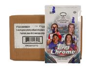 Image for 2023/24 Topps Chrome UEFA Women's Champions League Soccer Hobby 12-Box Case
