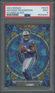 Image for 2023 Panini Mosaic Football #23 Anthony Richardson Stained Glass Rookie PSA 9 (MINT)