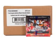 Image for 2024 Topps Chrome F1 Formula 1 Qualifying Lap Hobby 20-Box Case