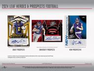 Image for 2024 Leaf Heroes & Prospects Football Hobby Box