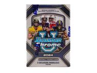 Image for 2024 Bowman University Chrome Football Blaster 40-Box Case