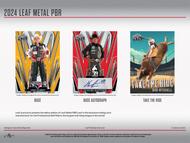Image for 2024 Leaf Metal PBR Professional Bull Riders Hobby 10-Box Case
