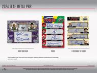 Image for 2024 Leaf Metal PBR Professional Bull Riders Hobby 10-Box Case