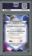 Image for 2023 Bowman University Best Paige Bueckers Auto /125 PSA 10