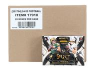 Image for 2024 Panini Select Football Mega Hobby 20-Box Case (Black & Orange Prizms!)
