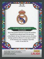 Image for 2024/25 Panini Select La Liga Carlo Ancelotti Stained Glass #30