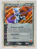 Pokemon Team Rocket Returns TRR Rocket's Mewtwo ex 99/109 DAMAGED
