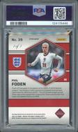 Image for 2021/22 Panini Mosaic FIFA World Cup Phil Foden Nebula 1/1 PSA 5