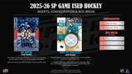 Image for 2025/26 Upper Deck SP Game Used Hockey Hobby Box