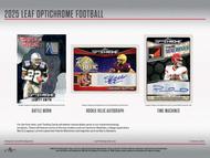 Image for 2025 Leaf Optichrome Football Hobby Box