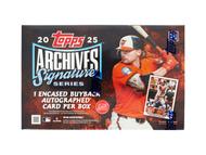 Image for 2025 Topps Archives Signature Series Baseball Hobby Box