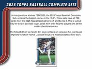 Image for 2025 Topps Factory Set Baseball (Box) Case (8 Sets)