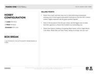 Image for 2024 Panini One Football Hobby Box