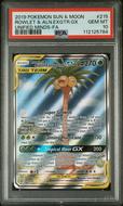 Image for 2019 Pokemon Unified Minds Rowlet Alolan Exeggutor GX Tag Team 215/236 PSA 10