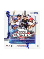 Image for 2025 Topps Chrome Baseball Logofractor Edition Box
