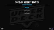 Image for 2025/26 Upper Deck Allure Hockey 4-Pack Blaster 20-Box Case