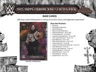 Image for 2025 Topps Chrome WWE x Cactus Jack Hobby Box