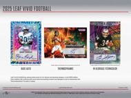 Image for 2025 Leaf Vivid Football Hobby Box